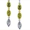 1.84ct.tw. Diamond Earrings. 14KWY Gold DKE001274